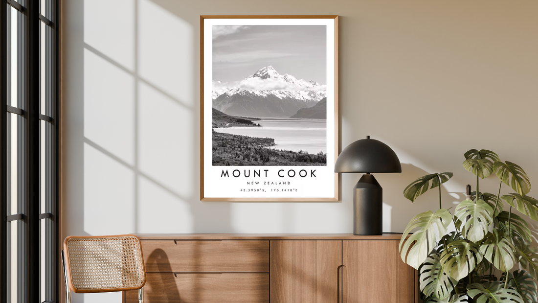 Le minimalisme en décoration : Comment une affiche noir et blanc peut tout changer